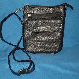 Stone Mountain Black Crossbody Bag